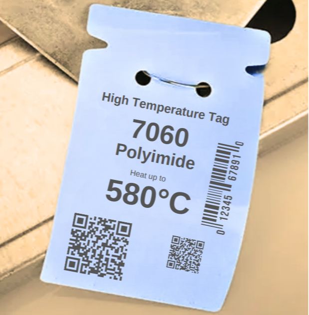 High Temperature Labels PMT 7060